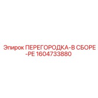1604733880 ПЕРЕГОРОДКА-В СБОРЕ-PE Epiroc
