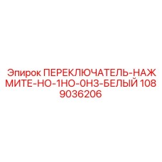 1089036206 ПЕРЕКЛЮЧАТЕЛЬ-НАЖМИТЕ-НО-1НО-0НЗ-БЕЛЫЙ Epiroc