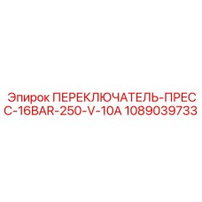 1089039733 ПЕРЕКЛЮЧАТЕЛЬ-ПРЕСС-16BAR-250-V-10A Epiroc