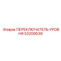 53209539 ПЕРЕКЛЮЧАТЕЛЬ УРОВНЯ Epiroc