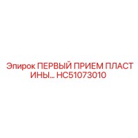 HC51073010 ПЕРВЫЙ ПРИЕМ ПЛАСТИНЫ… (Epiroc)