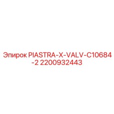 2200932443 PIASTRA-X-VALV-C10684-2 Epiroc