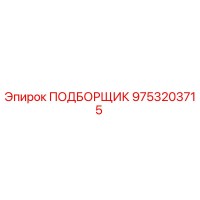 9753203715 ПОДБОРЩИК Epiroc