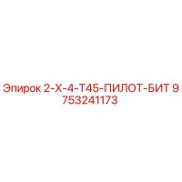 9753241173 2-X-4-T45-ПИЛОТ-БИТ Epiroc