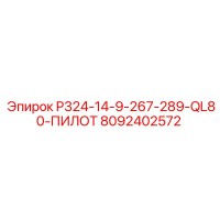 8092402572 P324-14-9-267-289-QL80-ПИЛОТ | Epiroc