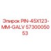 5730005053 PIN-45X123-MM-GALV Epiroc
