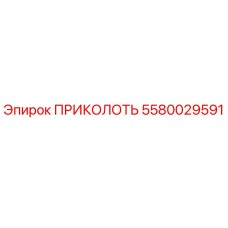 5580029591 ПРИКОЛОТЬ Epiroc