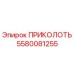 5580081255 ПРИКОЛОТЬ Epiroc