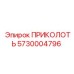 5730004796 ПРИКОЛОТЬ Epiroc