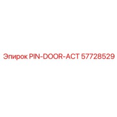 57728529 PIN-DOOR-ACT Epiroc