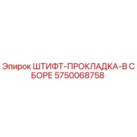 5750068758 ШТИФТ-ПРОКЛАДКА-В СБОРЕ Epiroc