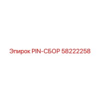 58222258 PIN-СБОР Epiroc