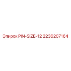 2236207164 PIN-SIZE-12 Epiroc
