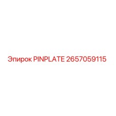 2657059115 PINPLATE Epiroc