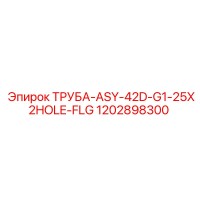 1202898300 ТРУБА-ASY-42D-G1-25X2HOLE-FLG Epiroc