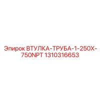 1310316653 ВТУЛКА-ТРУБА-1-250X-750NPT Epiroc