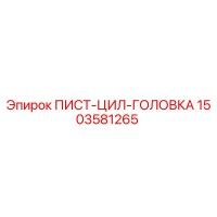 1503581265 ПИСТ-ЦИЛ-ГОЛОВКА Epiroc