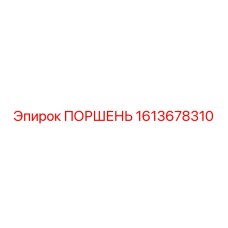 1613678310 ПОРШЕНЬ Epiroc