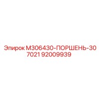 92009939 M306430-ПОРШЕНЬ-307021 Epiroc