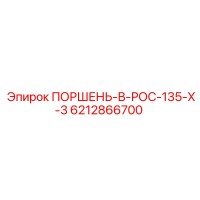6212866700 ПОРШЕНЬ-В-РОС-135-Х-3 | Epiroc