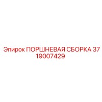 3719007429 ПОРШНЕВАЯ СБОРКА Epiroc