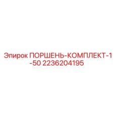 2236204195 ПОРШЕНЬ-КОМПЛЕКТ-1-50 Epiroc