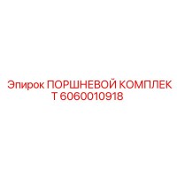 6060010918 ПОРШНЕВОЙ КОМПЛЕКТ Epiroc