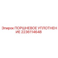 2236114648 ПОРШНЕВОЕ УПЛОТНЕНИЕ Epiroc