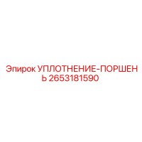 2653181590 УПЛОТНЕНИЕ-ПОРШЕНЬ Epiroc