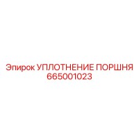 665001023 УПЛОТНЕНИЕ ПОРШНЯ Epiroc