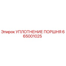 665001025 УПЛОТНЕНИЕ ПОРШНЯ Epiroc