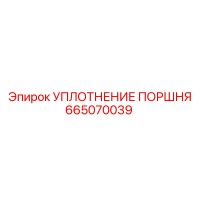 665070039 УПЛОТНЕНИЕ ПОРШНЯ Epiroc
