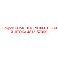4812157099 КОМПЛЕКТ УПЛОТНЕНИЯ ШТОКА Epiroc