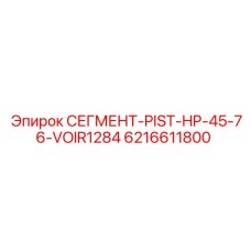 6216611800 СЕГМЕНТ-PIST-HP-45-76-VOIR1284 Epiroc