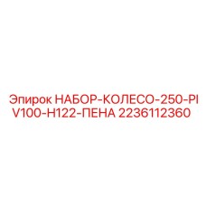 2236112360 НАБОР-КОЛЕСО-250-PIV100-H122-ПЕНА - Epiroc