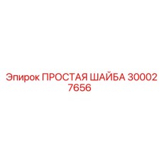 300027656 ПРОСТАЯ ШАЙБА Epiroc