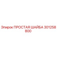 301258800 ПРОСТАЯ ШАЙБА Epiroc