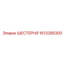 1613285300 Шестерня (Epiroc)