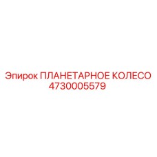 4730005579 ПЛАНЕТАРНОЕ КОЛЕСО Epiroc