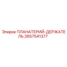 2657541377 ПЛАНАТЕРИЙ-ДЕРЖАТЕЛЬ Epiroc