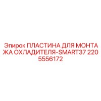 2205556172 ПЛАСТИНА ДЛЯ МОНТАЖА ОХЛАДИТЕЛЯ-SMART37 Epiroc