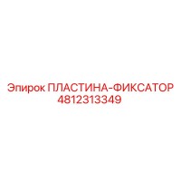 4812313349 ПЛАСТИНА-ФИКСАТОР Epiroc