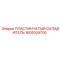 1605109700 ПЛАСТИНЧАТЫЙ ОХЛАДИТЕЛЬ Epiroc