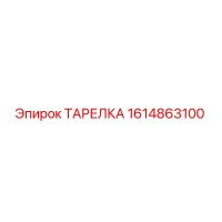 1614863100 ТАРЕЛКА Epiroc