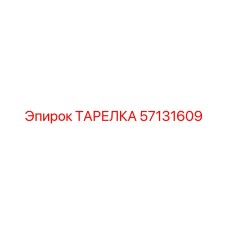 57131609 ТАРЕЛКА Epiroc