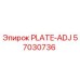 57030736 PLATE-ADJ Epiroc