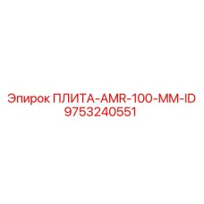 9753240551 ПЛИТА-AMR-100-MM-ID Epiroc