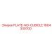 Фото пластины PLATE-NO-CUBICLE Epiroc артикул 1604330700