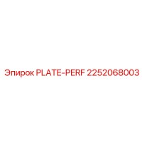 2252068003 PLATE-PERF Epiroc