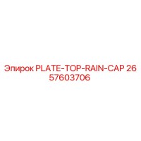 2657603706 PLATE-TOP-RAIN-CAP Epiroc